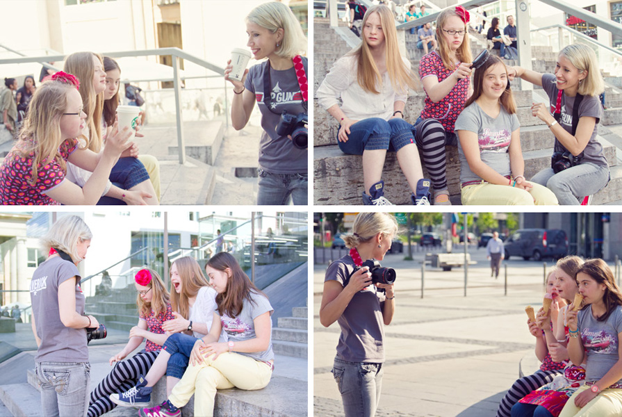 Tamara, Giuliana und Neele